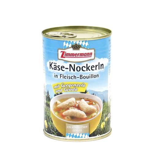 Käse-Nockerln in Fleisch-Bouillon (400 ml) von Zimmermann