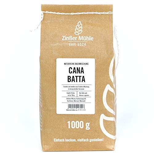 Canabatta Backmischung 1000 g Canabatta Backmischung 1000 g von Zinßer Mühle