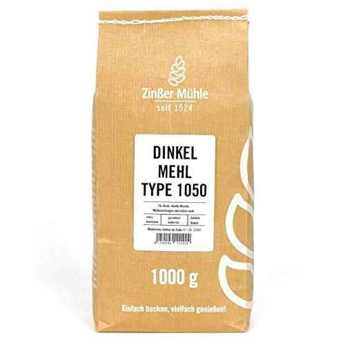 Dinkelmehl Type 1050 1000 g Dinkelmehl Type 1050 1000 g von Zinßer Mühle