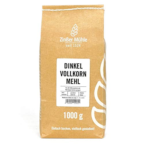 Dinkelvollkornmehl 1000 g Dinkelvollkornmehl 1000 g von Zinßer Mühle