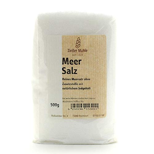 Meersalz fein 500 g Meersalz fein 500 g von Zinßer Mühle