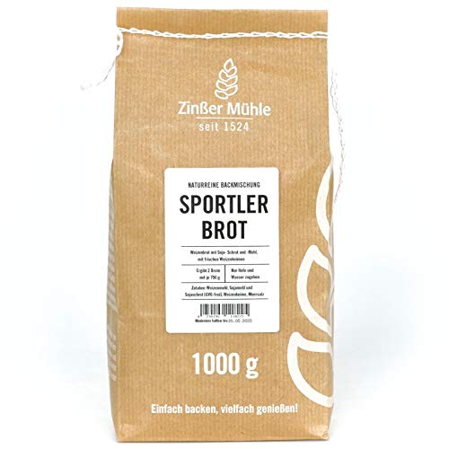 Sportlerbrot Backmischung 1000 g Sportlerbrot Backmischung 1000 g von Zinßer Mühle