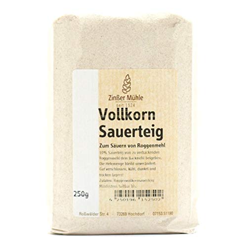 Vollkorn Sauerteig 250 g Vollkorn Sauerteig 250 g von Zinßer Mühle