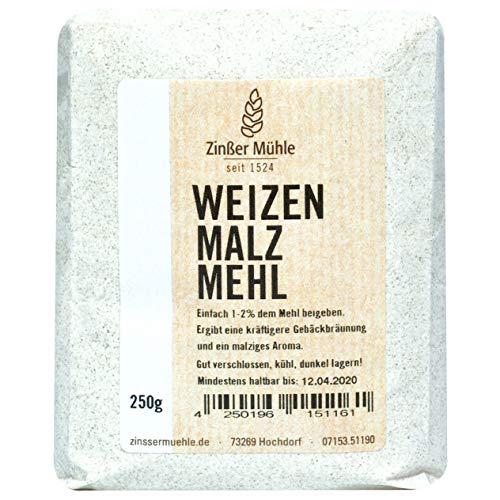 Weizenmalzmehl 250 g Weizenmalzmehl 250 g von Zinßer Mühle