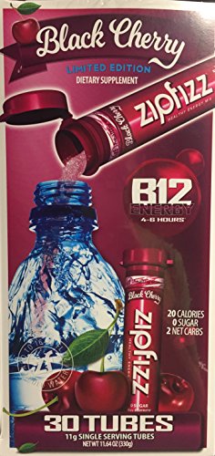 zipfizz Gesunde Energy Drink Mix Black Cherry Limited Edition von Zipfizz corp