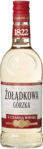 6 Flaschen Zoladkowa Black Cherry Kirsch Wodka 30% Vol. 6 x 0,5L von Zoladkowa Gorzka