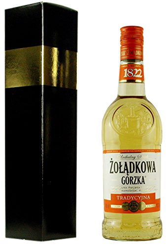 Żołądkowa Gorzka Klassik 0,7 Liter in schwarz-goldener Geschenkbox | Polnischer Traditionswodka | 34%, 0,7 Liter von Żołądkowa Gorzka