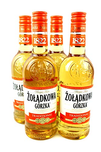 Zoladkowa Gorzka Traditional Wodka (4 x 0.5 l) von Zoladkowa Gorzka