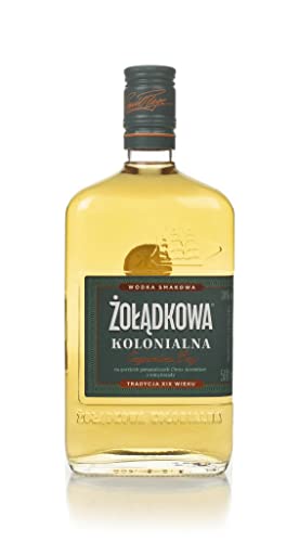 Zoladkowa Kolonialna “Cayemites Bay” 50cl Wodka 38% Vol. feine Melange von Wodka mit Bitterorangen und einem hauch von Brandy von Zoladkowa