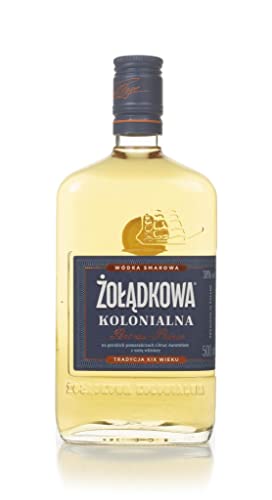 Zoladkowa Kolonialna “Port-au-Prince ” 500ml Wodka 38% Vol. feine Melnage von Wodka und einem Hauch von Whiskey von Zoladkowa
