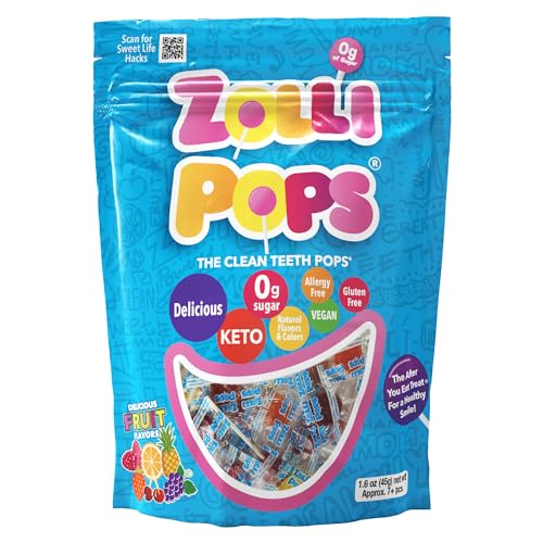 Zollipops - Clean Teeth Lollipops Variety - 8 Piece(s) von Zollipops
