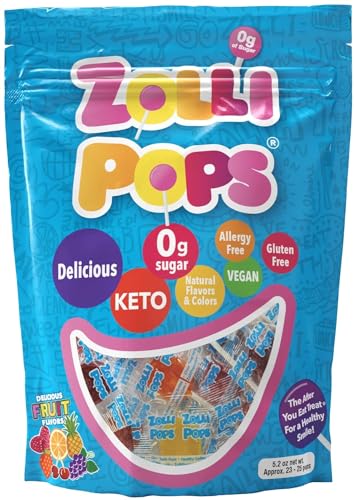 Zollipops Clean Teeth Pops, Anti Cavity Lollipops, Variety Pack, 25 Count by Zollipops von Zollipops