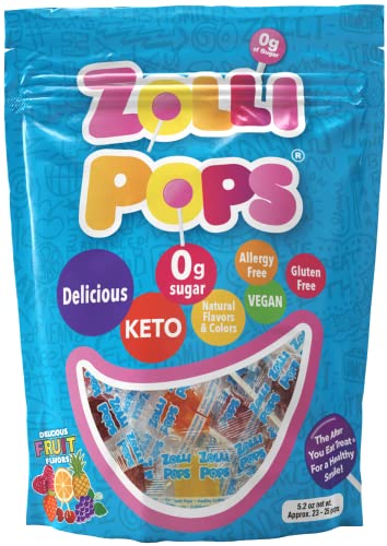 Zollipops Clean Teeth Pops, Anti Cavity Lollipops, Variety Pack, 25 Count by Zollipops von Zollipops