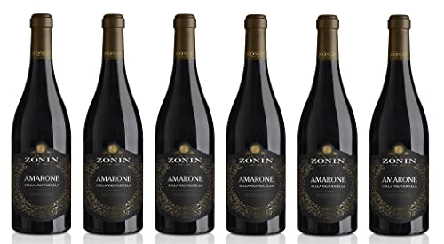 6x 0,75l - Zonin - Amarone della Valpolicella D.O.C.G. - Veneto - Italien - Rotwein trocken von Zonin