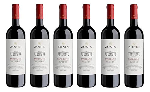 6x 0,75l - Zonin - Bardolino Classico D.O.P. - Veneto - Italien - Rotwein trocken von Zonin