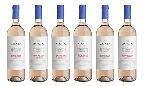 6x 0,75l - Zonin - Chiaretto di Bardolino Classico D.O.P. - Veneto - Italien - Rosé-Wein trocken von Zonin