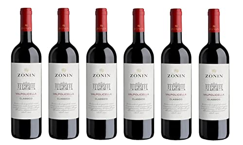 6x 0,75l - Zonin - Valpolicella Classico D.O.P. - Veneto - Italien - Rotwein trocken von Zonin