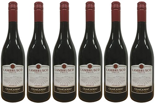 Zonin Lambrusco Dell' Emilia Amabile Ognigiorno IGT (6 x 0,75l) - lieblich von Zonin