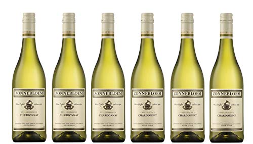 6x 0,75l - Zonnebloem - Chardonnay - Stellenbosch W.O. - Südafrika - Weißwein trocken von Zonnebloem