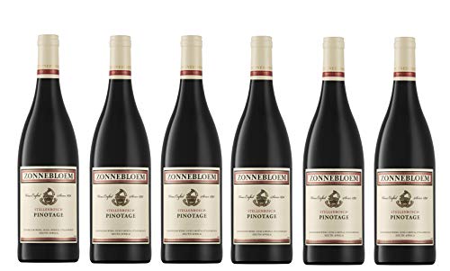 6x 0,75l - Zonnebloem - Pinotage - Stellenbosch W.O. - Südafrika - Rotwein trocken von Zonnebloem