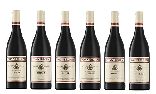 6x 0,75l - Zonnebloem - Shiraz - Stellenbosch W.O. - Südafrika - Rotwein trocken von Zonnebloem