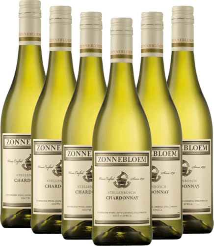 Chardonnay Zonnebloem Weißwein 6 x 0,75l VINELLO - 6 x Weinpaket inkl. kostenlosem VINELLO.weinausgießer Chardonnay Zonnebloem Weißwein 6 x 0,75l VINELLO - 6 x Weinpaket inkl. kostenlosem VINELLO.weinausgießer von Zonnebloem