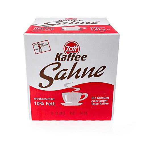 Zott Kaffeesahne, Portionspackungen, 10 % Fett, (240 x 10 g Becher) - 240Portionen von Zott
