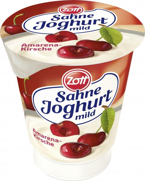 Zott Sahnejoghurt mild Amarena-Kirsche von Zott