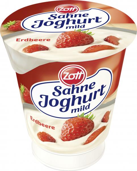 Zott Sahnejoghurt mild Erdbeere von Zott