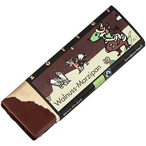 Zotter Bio Walnuss - Marzipan Schokolade 70 gr von Zotter Schokoladen