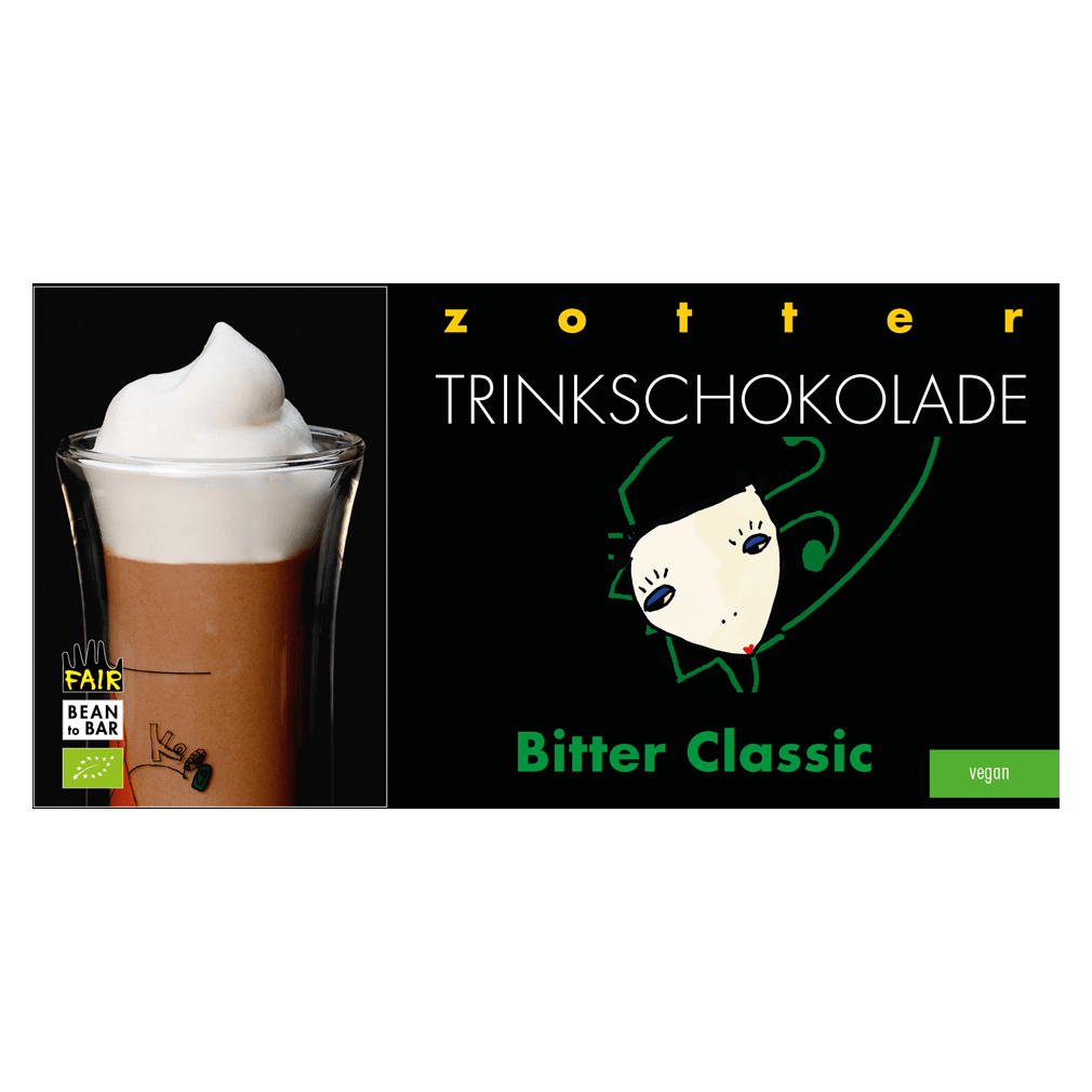 Bio Trinkschokolade - BitterClassic von Zotter