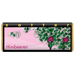 Bitterschokolade mit Himbeeren, handgeschöpft Bitterschokolade mit Himbeeren, handgeschöpft von Zotter