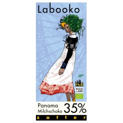 Milchschokolade mit 35% Kakao aus Panama Milchschokolade mit 35% Kakao aus Panama von Zotter