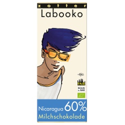 Milchschokolade mit 60% Kakao aus Nicaragua von Zotter