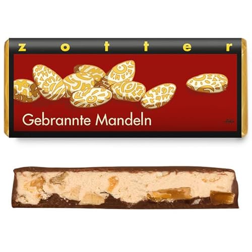 ZOTTER Gebrannte Mandeln-Schokolade, 70g (1er Pack) von Zotter