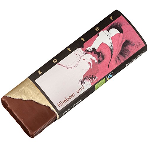 Zotter Bio Himbeere-Kokos Schokolade 70 gr von Zotter