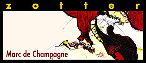 Zotter Bitterschokolade mit Marc de Champagne, handgeschöpft (70 g) - Bio Zotter Bitterschokolade mit Marc de Champagne, handgeschöpft (70 g) - Bio von Zotter