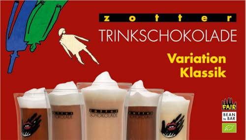 Trinkschokolade Variation Klassik 6 x 110 gr von Zotter