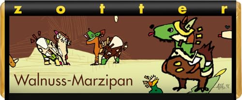 Walnuss-Marzipan (+) 6 x 70 gr von Zotter