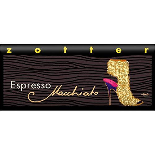 Zotter Bitterschokolade mit Espressocreme, handgeschöpft (70 g) - Bio von Zotter