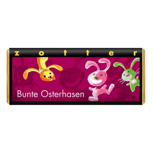 Zotter Bunte Osterhasen, 70g (1) von Zotter