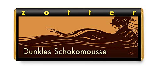 Zotter Bitterschokolade mit dunklem Schokomousse, handgeschöpft (70 g) - Bio Zotter Bitterschokolade mit dunklem Schokomousse, handgeschöpft (70 g) - Bio von Zotter
