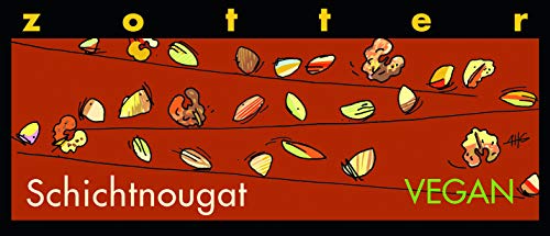 Zotter Handgeschöpfte Schokolade Schichtnougat 70 g Zotter Handgeschöpfte Schokolade Schichtnougat 70 g von Zotter