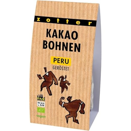 Zotter Kakaobohnen aus Peru, geröstet (100 g) - Bio von Zotter