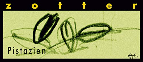 Zotter Bergmilchschokolade mit Pistazien, handgeschöpft (70 g) - Bio von Zotter