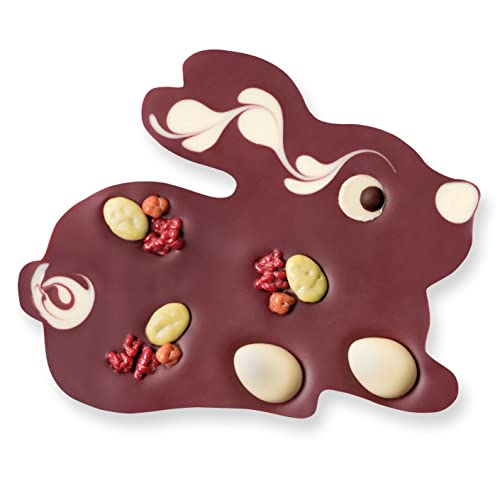 Zotter Schoko Hasi Johannisbeer mit Osterei - 100 g - Bio & Fairtrade Zotter Schoko Hasi Johannisbeer mit Osterei - 100 g - Bio & Fairtrade von Zotter