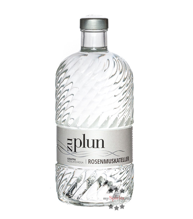 Zu Plun Rosenmuskateller Grappa (43 % Vol., 0,5 Liter) von Zu Plun