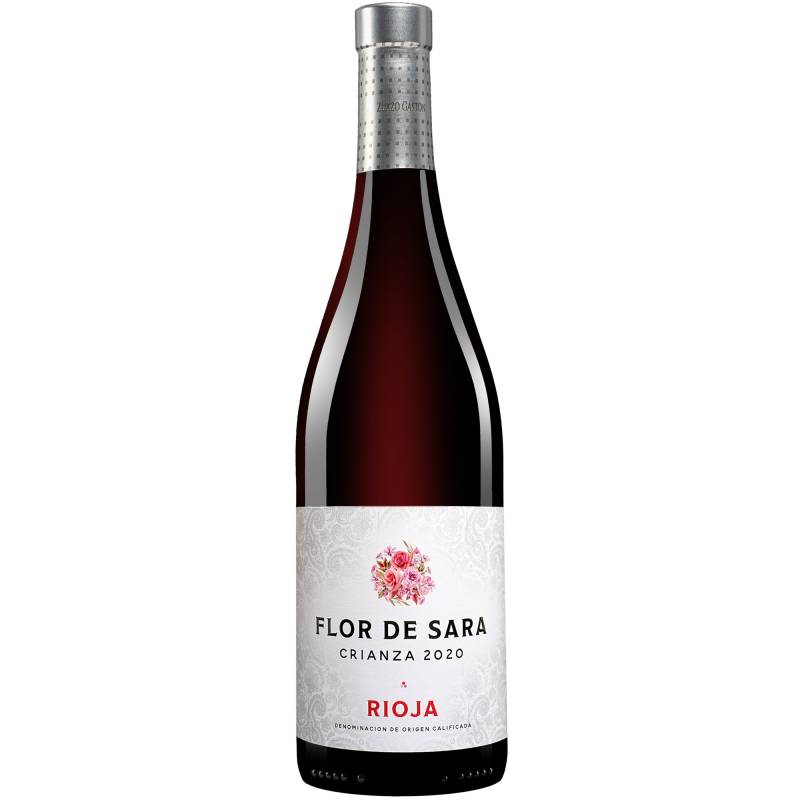 Flor de Sara Crianza 2020  0.75L 14% Vol. Rotwein Trocken aus Spanien von Zuazo Gastón