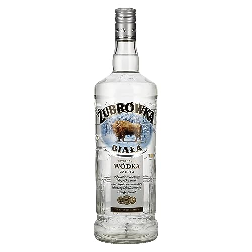 Zubrowka BIALA The Original Vodka 40% Volume 1l Wodka von Zubrowka