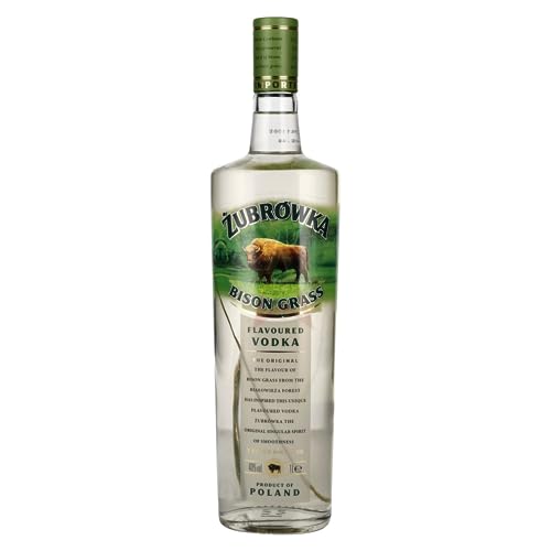Zubrowka BISON GRASS Flavoured Vodka 40,00% 1,00 lt. von Zubrowka